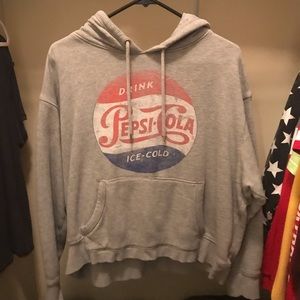 Gray Pepsi-Cola Hoodie